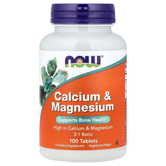 NOW Foods, Calcium & Magnesium - USA MEGA SHOP