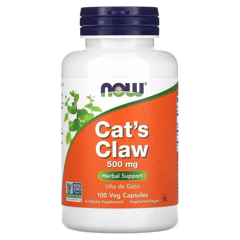 NOW Foods, Cat's Claw, 500 mg, Veg Capsules