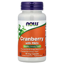 Cranberry with PACs supplement bottle with purple cap