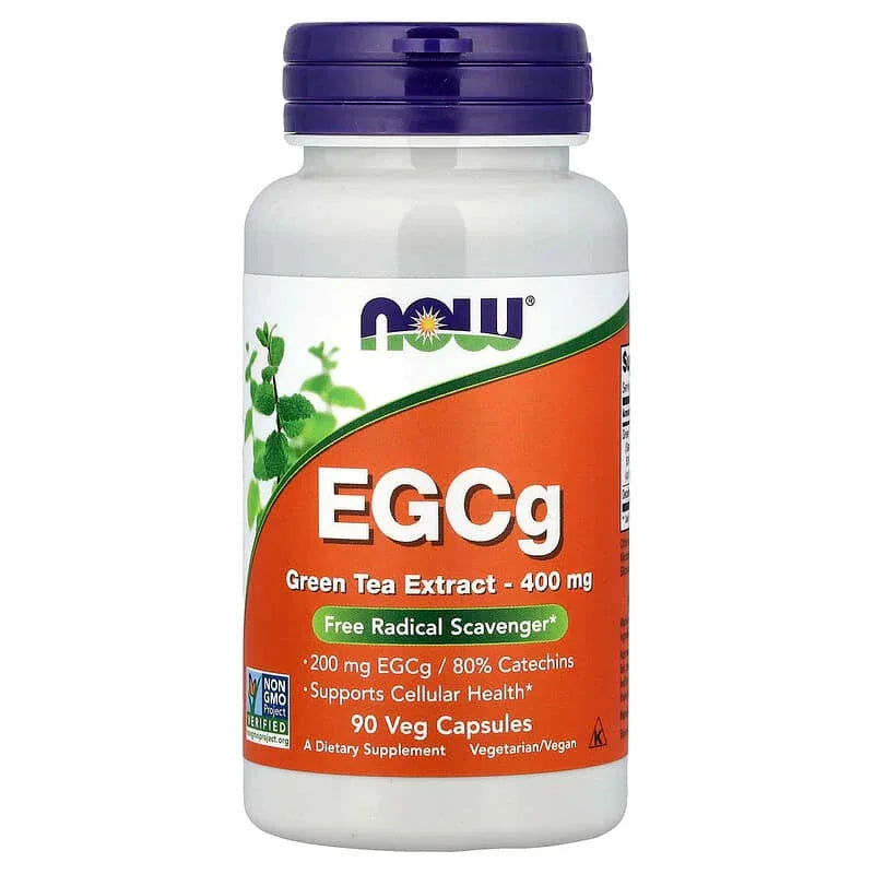NOW Foods, EGCg, Green Tea Extract, 400 mg - USA MEGA SHOP