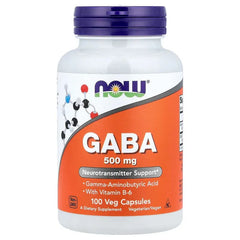NOW Foods, GABA , 500 mg & 750 mg - USA MEGA SHOP