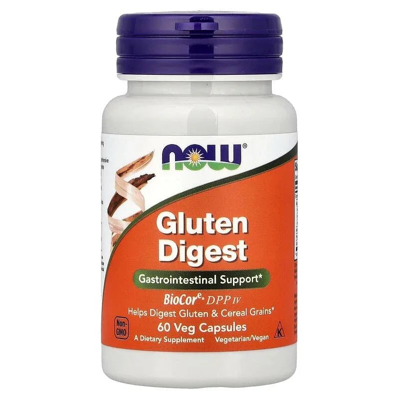 NOW Foods, Gluten Digest, 60 Veg Capsules - USA MEGA SHOP