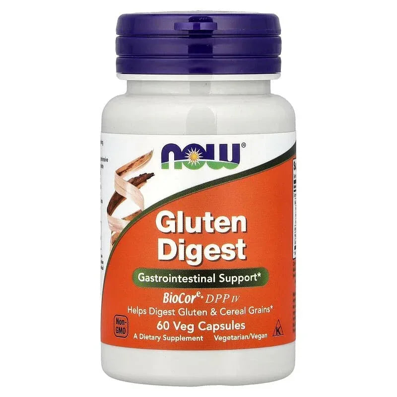 NOW Foods, Gluten Digest, 60 Veg Capsules