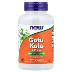 NOW Foods, Gotu Kola, 450 mg, 100 Veg Capsules