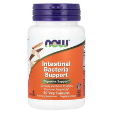 Probiotic supplement bottle with purple cap, orange label, 60 veg capsules