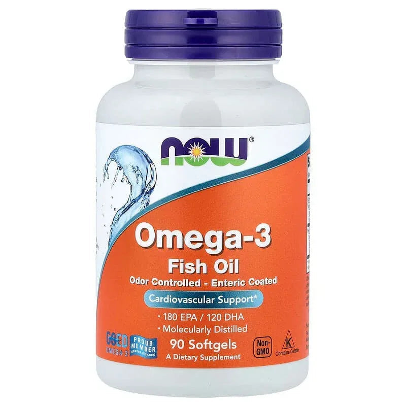 NOW Foods, Omega-3 Fish Oil, Softgels
