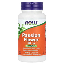 Passion Flower 350 mg supplement bottle, 90 vegetarian capsules