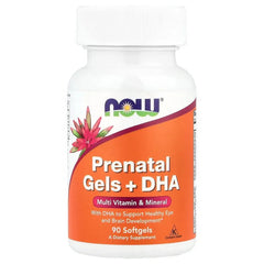 NOW Foods, Prenatal Gels + DHA, Softgels