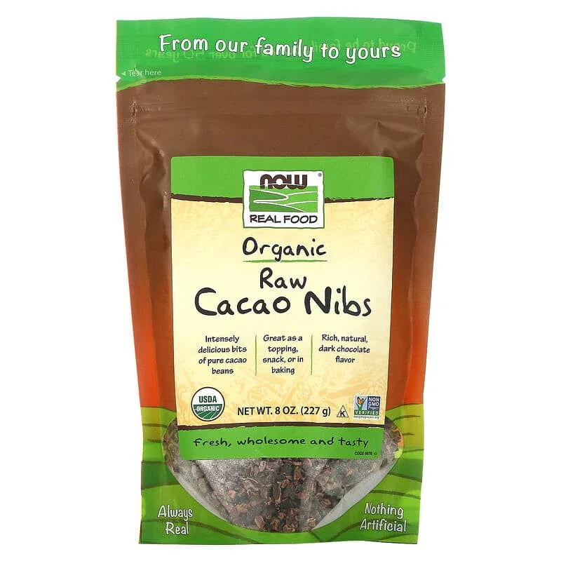 NOW Foods, Real Food, Organic Raw Cacao - USA MEGA SHOP