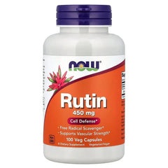 NOW Foods, Rutin, 450 mg, 100 Veg Capsules