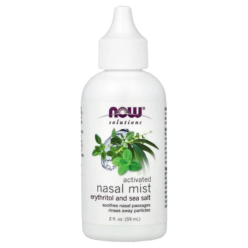 NOW Foods, Solutions, Activated Nasal Mist, 2 fl oz (59 ml)