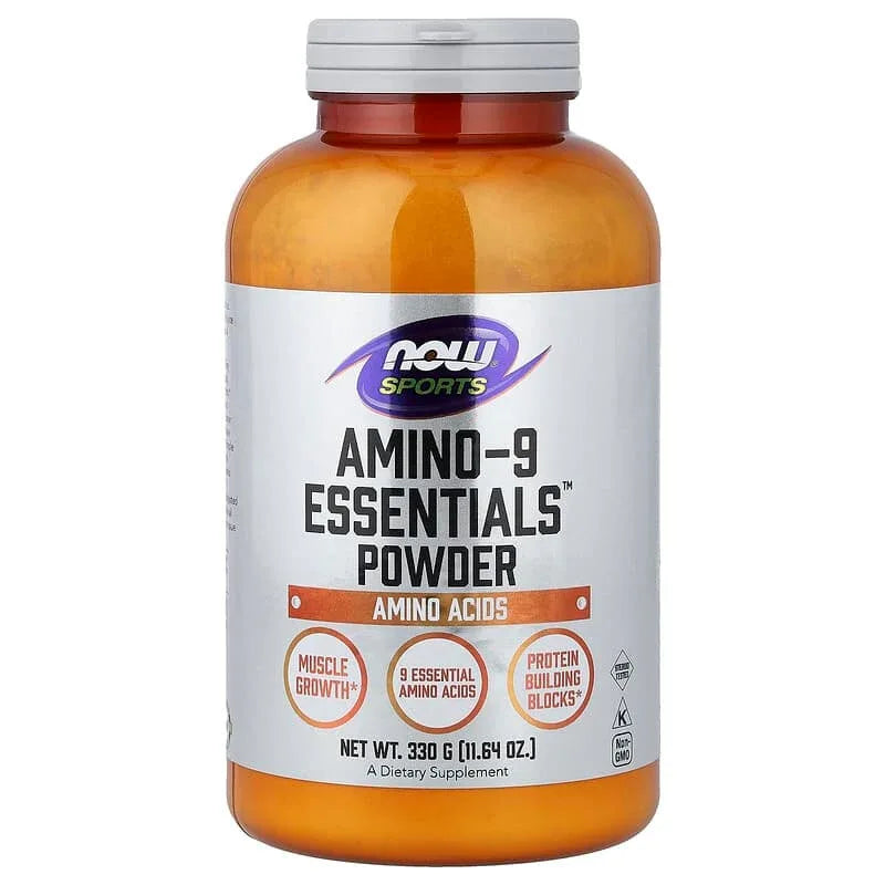NOW Foods, Sports, Amino-9 Essentials™ Powder, 11.64 oz (330 g)