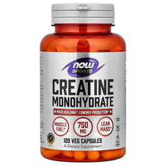 NOW Foods, Sports, Creatine Monohydrate (0.75 g per Capsule) - USA MEGA SHOP