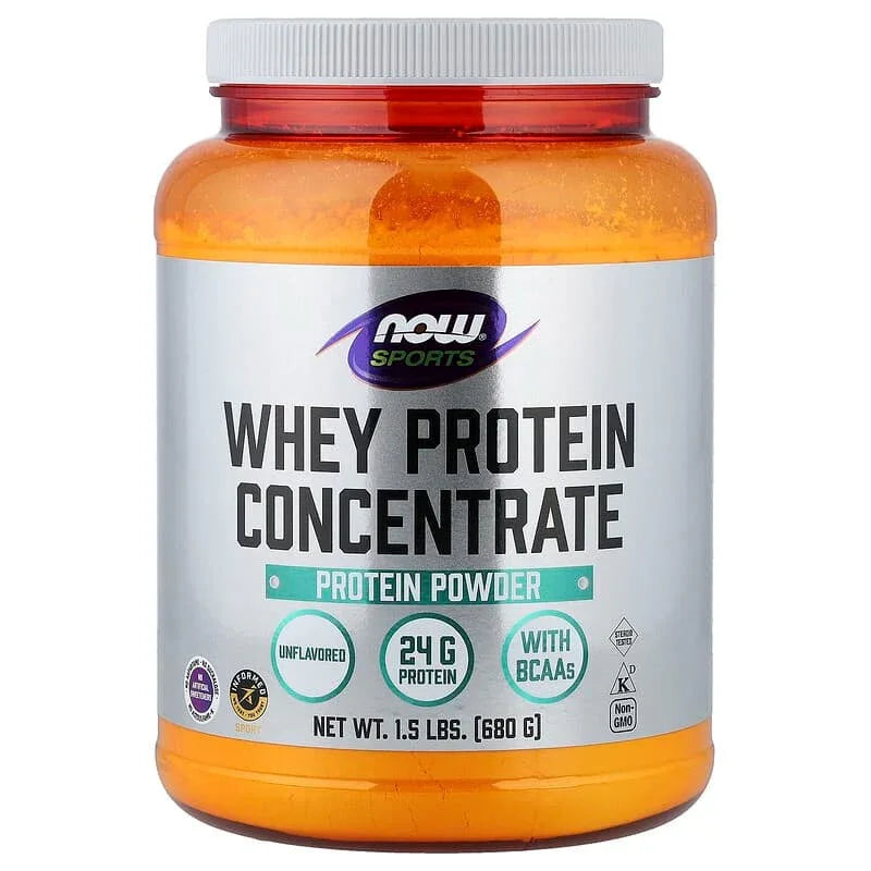 NOW Foods, Sports, Whey Protein Concentrate Protein Powder, Unflavored