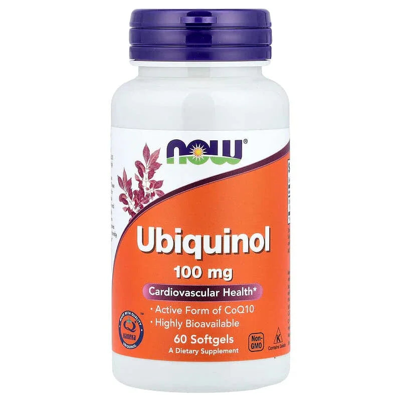 NOW Foods, Ubiquinol, 100 mg & 200 mg - USA MEGA SHOP