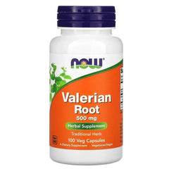 NOW Foods, Valerian Root, 500 mg, Veg Capsules