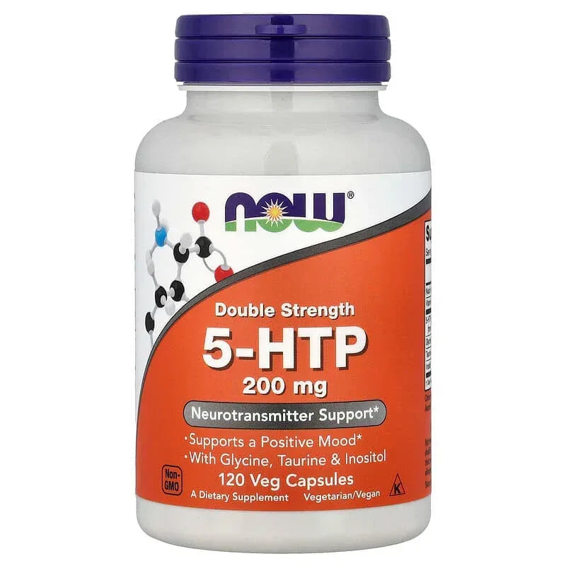 NOW Foods, 5-HTP With Glycine, Taurine & Inositol, Veg Capsules