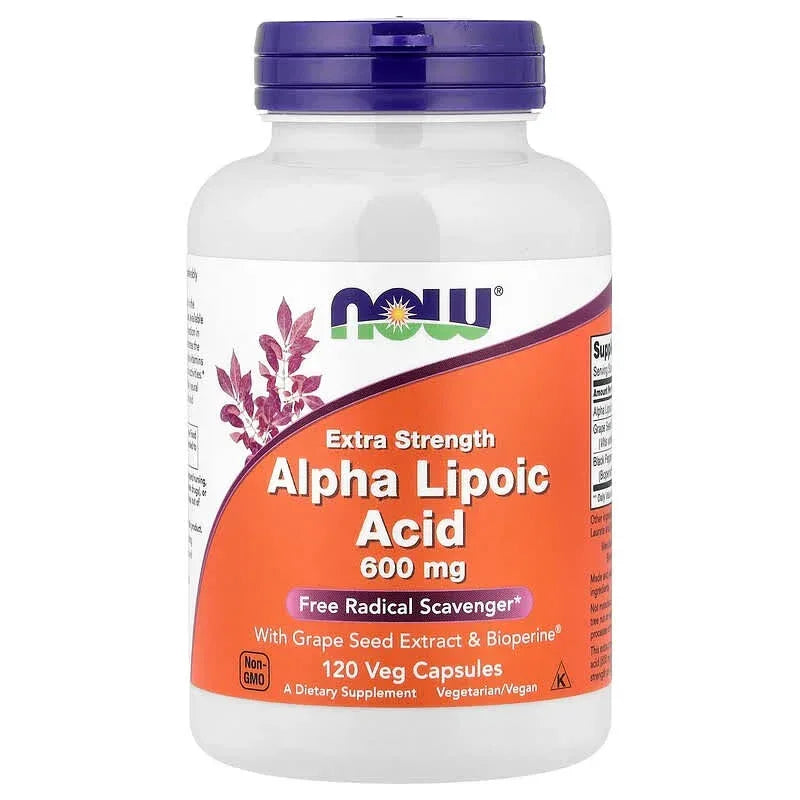 NOW Foods, Alpha Lipoic Acid, 600 mg