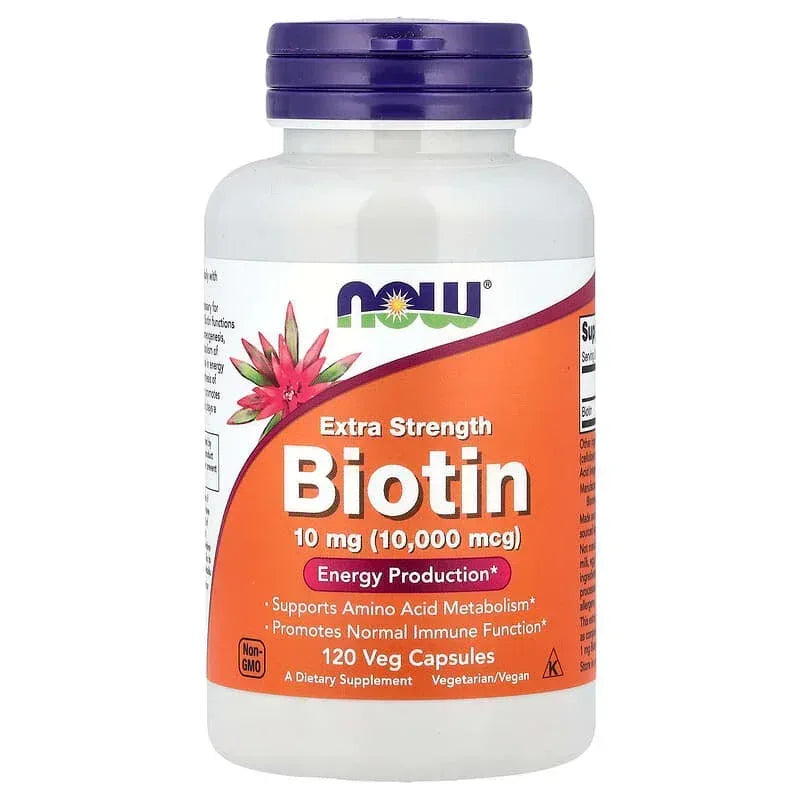 NOW Foods, Biotin 5,000 mcg