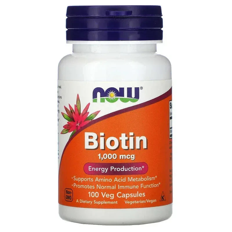 NOW Foods, Biotin 5,000 mcg