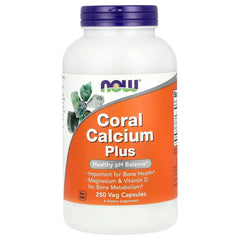 NOW Foods, Coral Calcium Plus, Veg Capsules