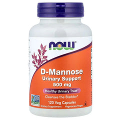 NOW Foods, D-Mannose, 500 mg - USA MEGA SHOP