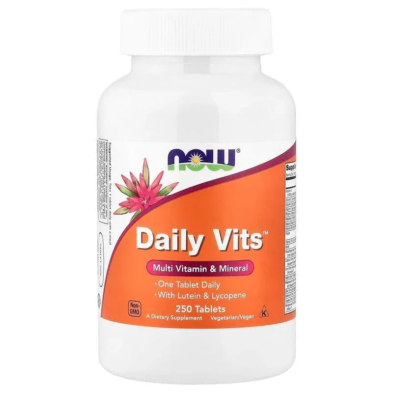 NOW Foods, Daily Vits, Multi Vitamin & Mineral, Tablets