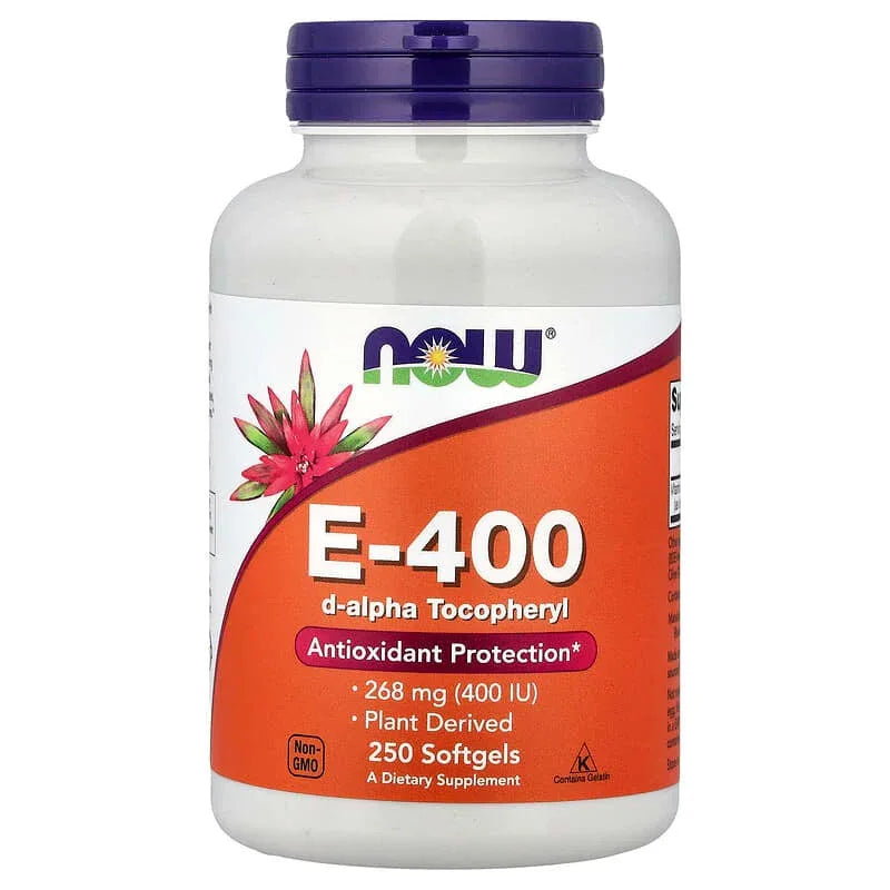 NOW Foods, E-400, 268 mg (400 IU) - USA MEGA SHOP