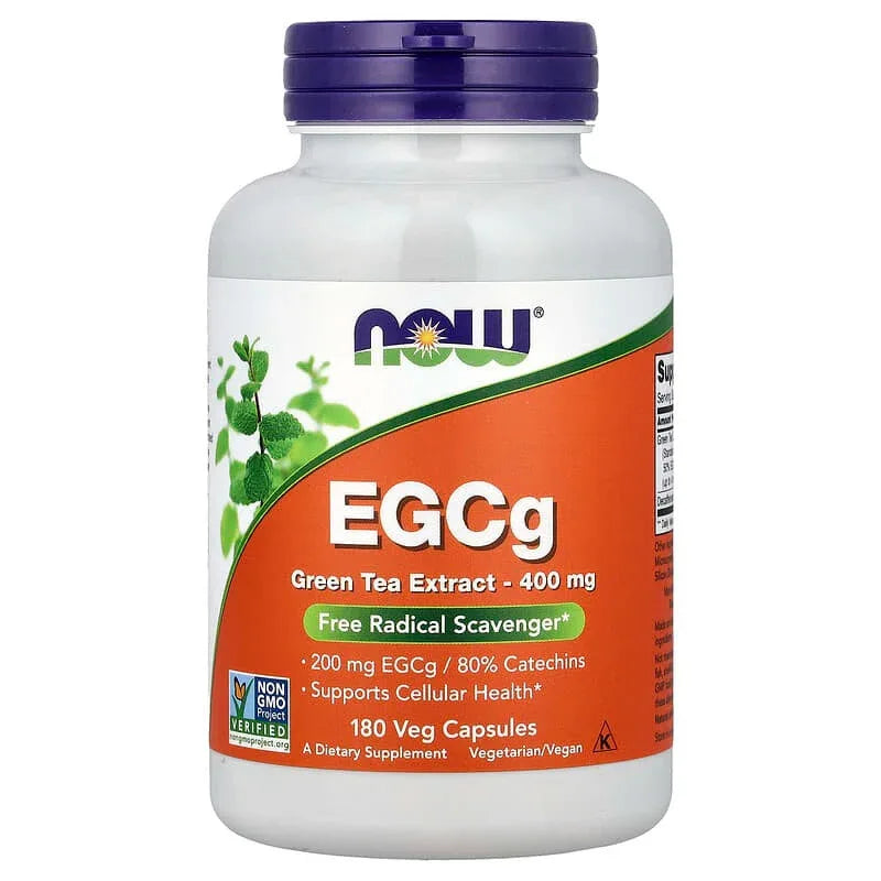 NOW Foods, EGCg, Green Tea Extract, 400 mg - USA MEGA SHOP