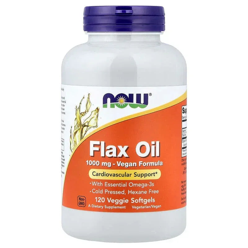 NOW Foods, Flax Oil, Softgels (1,000 mg per Softgel)