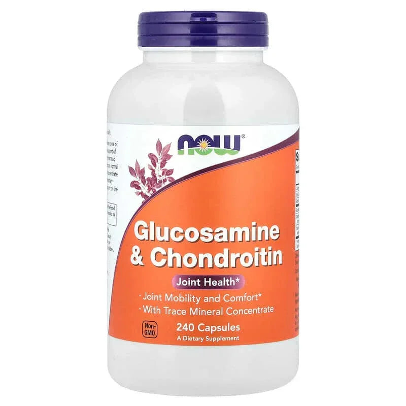 NOW Foods, Glucosamine & Chondroitin, Veg Capsules
