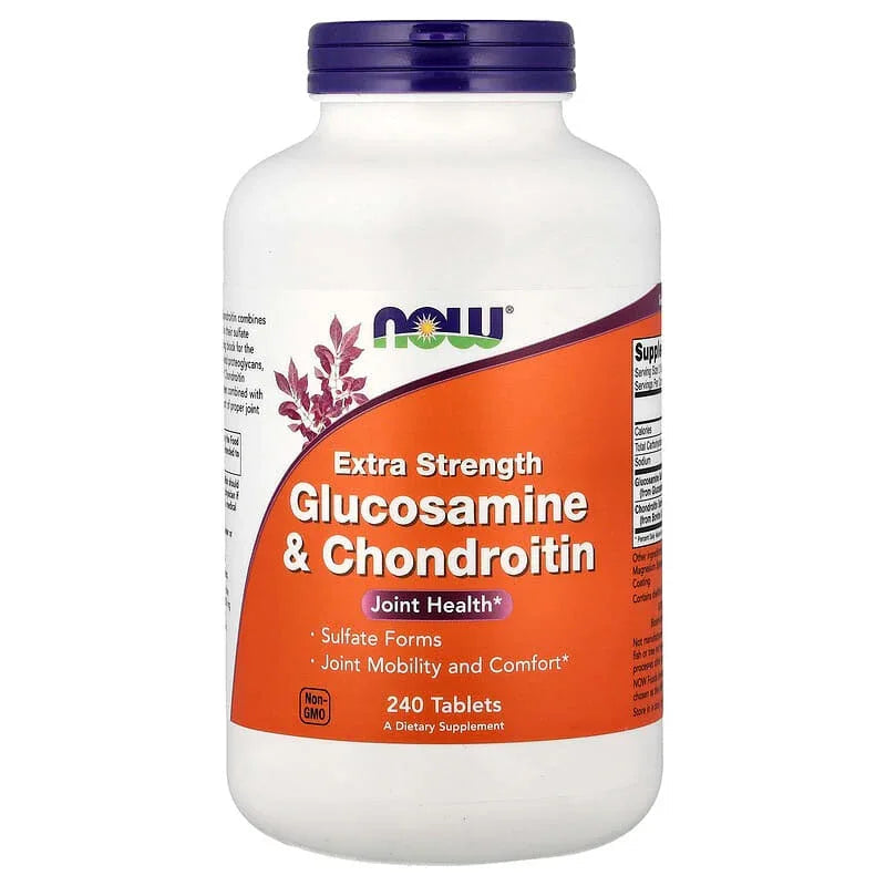 NOW Foods, Glucosamine & Chondroitin, Tablets