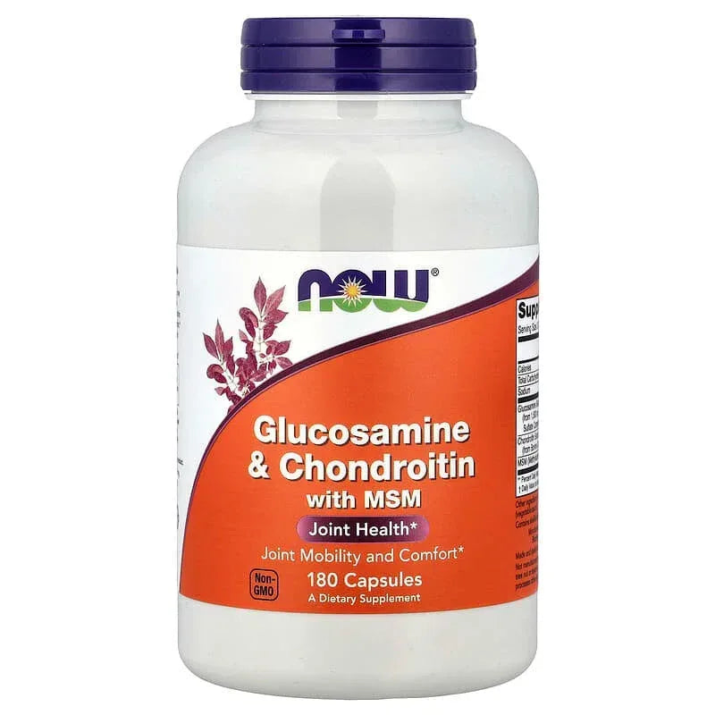 NOW Foods, Glucosamine & Chondroitin with MSM Capsules