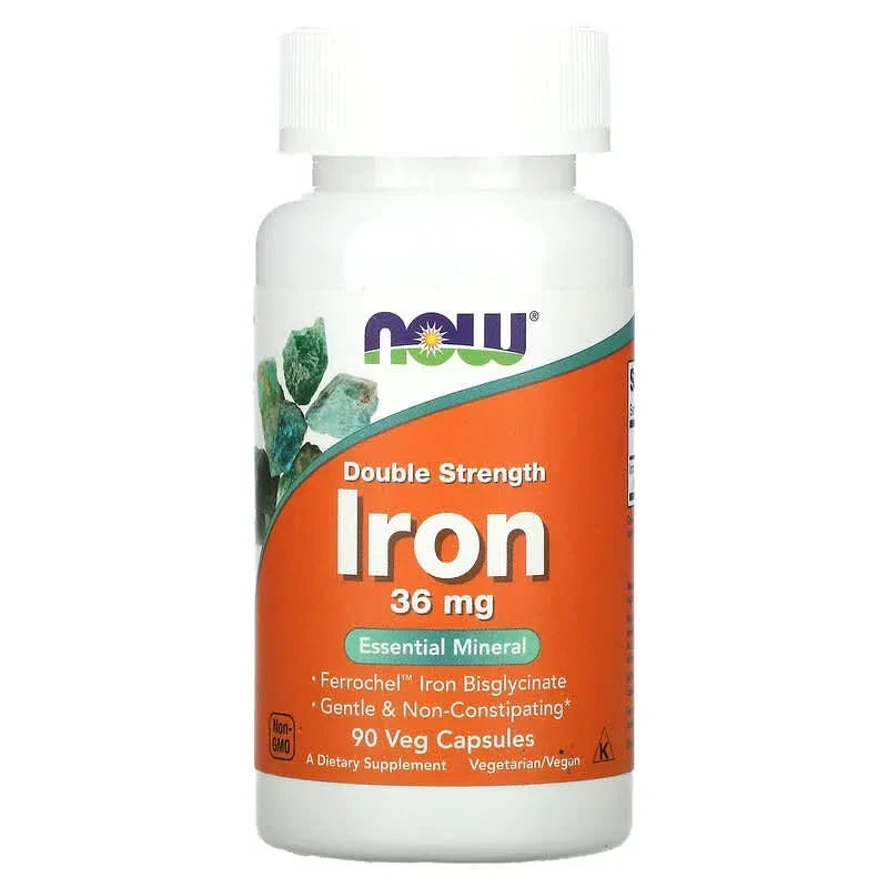 NOW Foods, Iron, 18 mg & 36 mg
