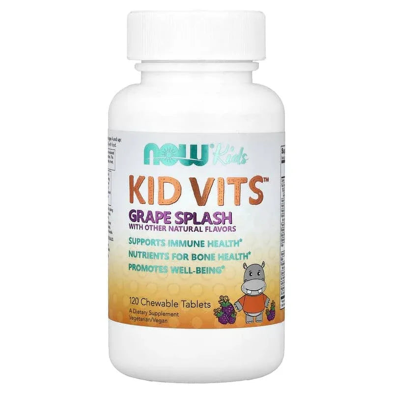 NOW Foods, Kids, Kid Vits™, Berry Lemonade, Chewable Tablets