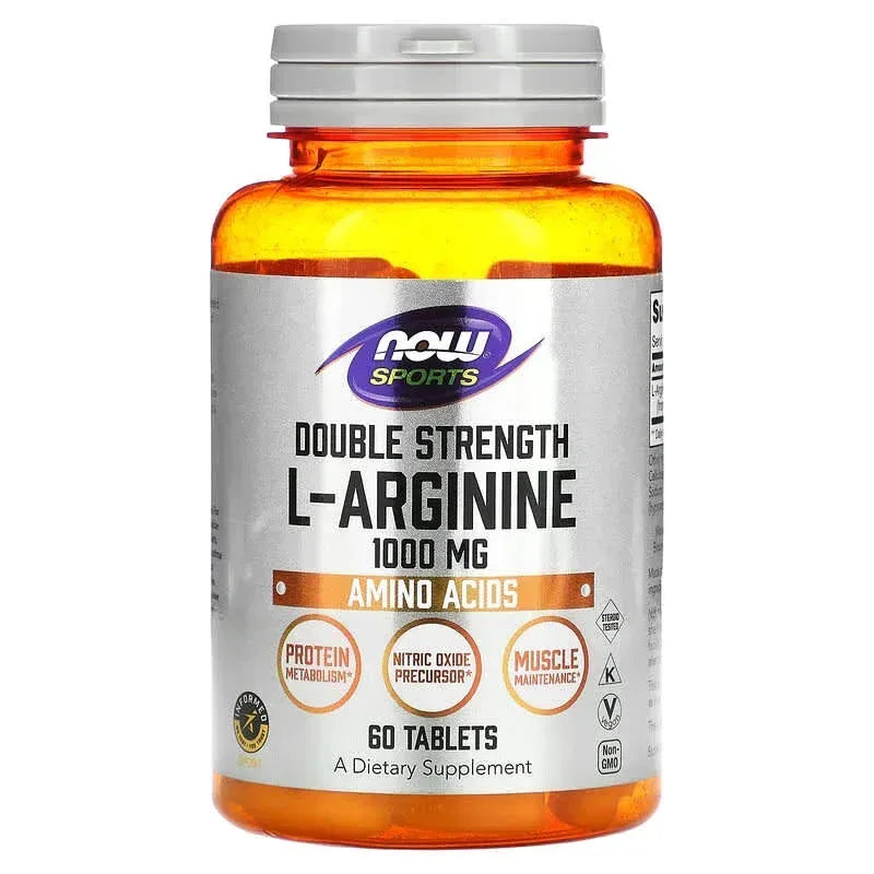 NOW Foods, L-Arginine, 1,000 mg, 120 Tablets