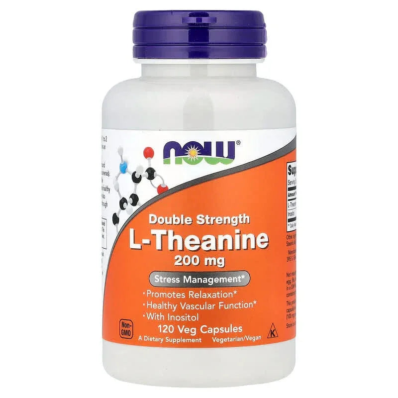 NOW Foods, L-Theanine - USA MEGA SHOP