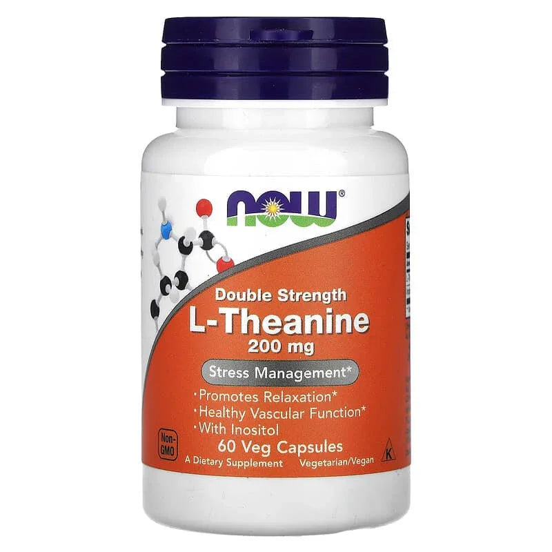 NOW Foods, L-Theanine - USA MEGA SHOP
