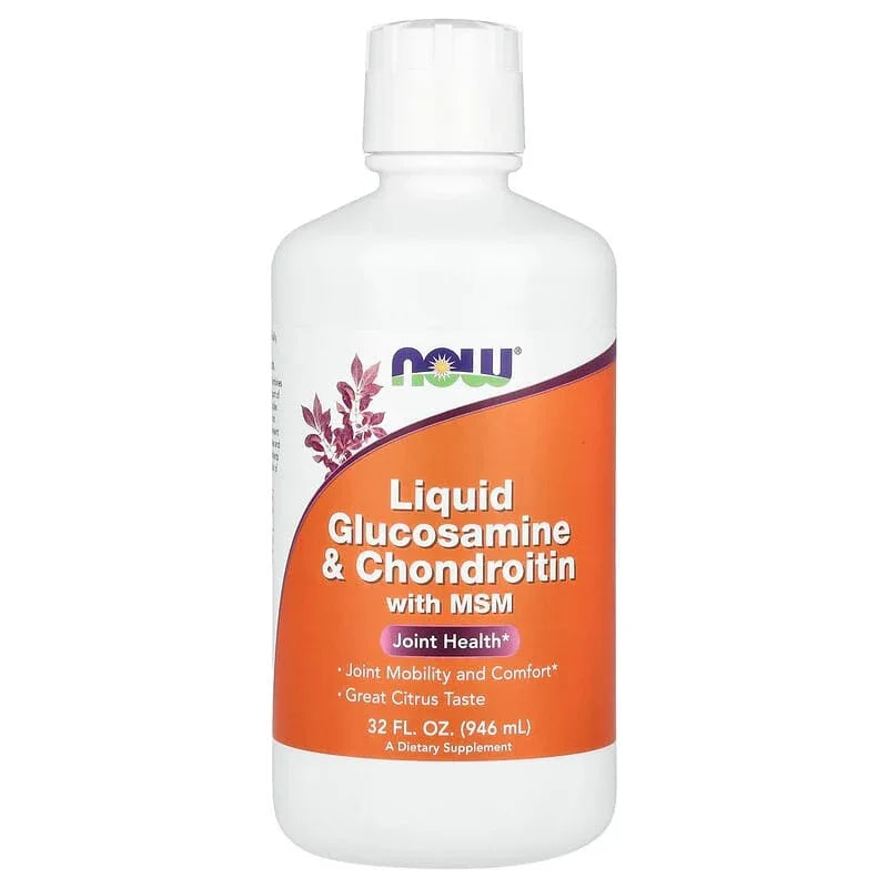 NOW Foods, Liquid Glucosamine & Chondroitin with MSM, Citrus