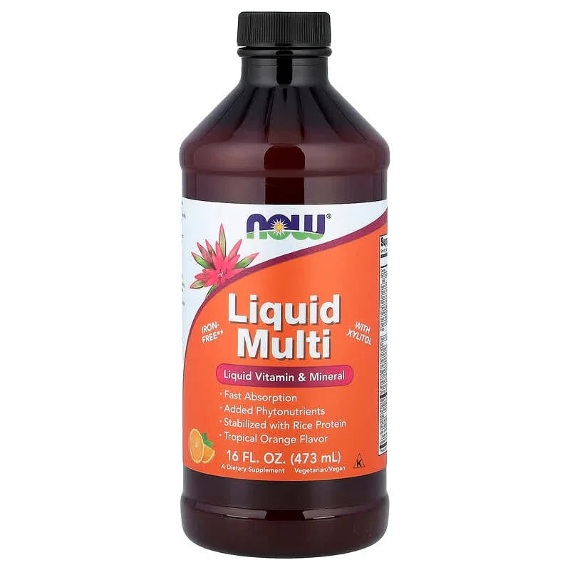 NOW Foods, Liquid Multi, Wild Berry, 16 fl oz (473 ml)