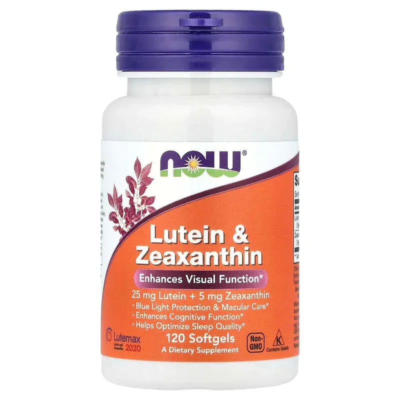 NOW Foods, Lutein & Zeaxanthin - USA MEGA SHOP