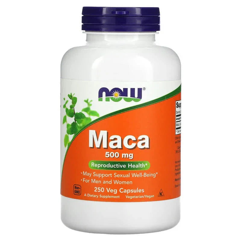 NOW Foods, Maca, 500 mg - USA MEGA SHOP