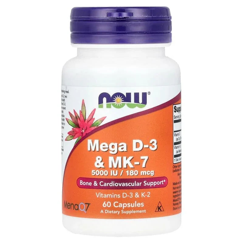NOW Foods, Mega D3 & MK-7 - USA MEGA SHOP