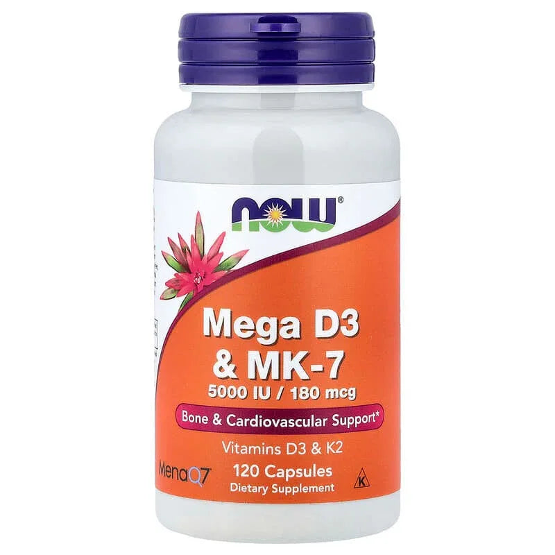 NOW Foods, Mega D3 & MK-7 - USA MEGA SHOP