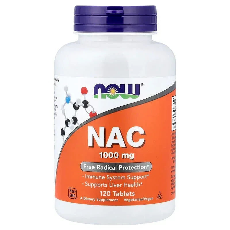 NOW Foods, NAC, 1,000 mg, 60 Tablets
