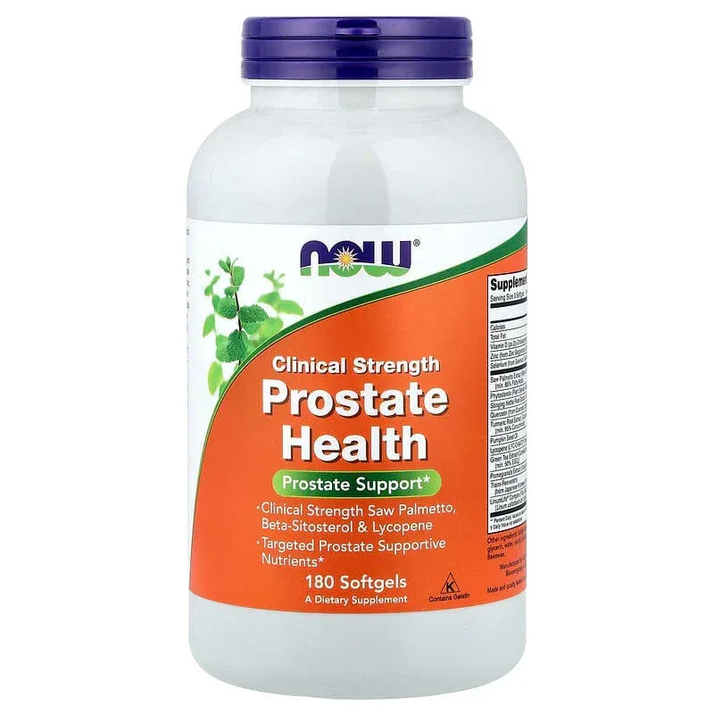 NOW Foods, Clinical Strength Prostate Health, Softgels