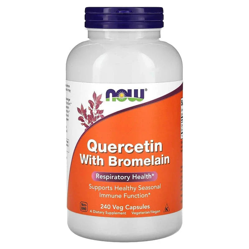 NOW Foods, Quercetin with Bromelain - USA MEGA SHOP