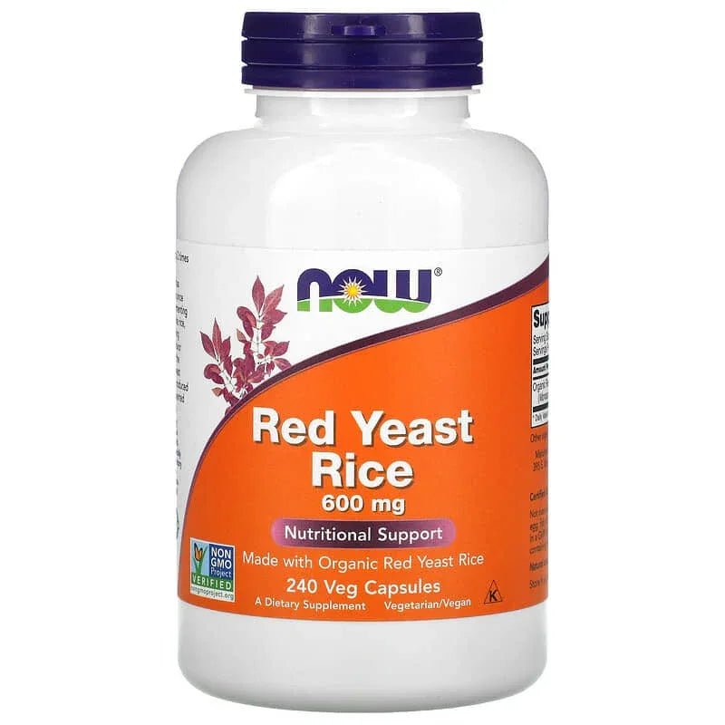 NOW Foods, Red Yeast Rice, Veg Capsules