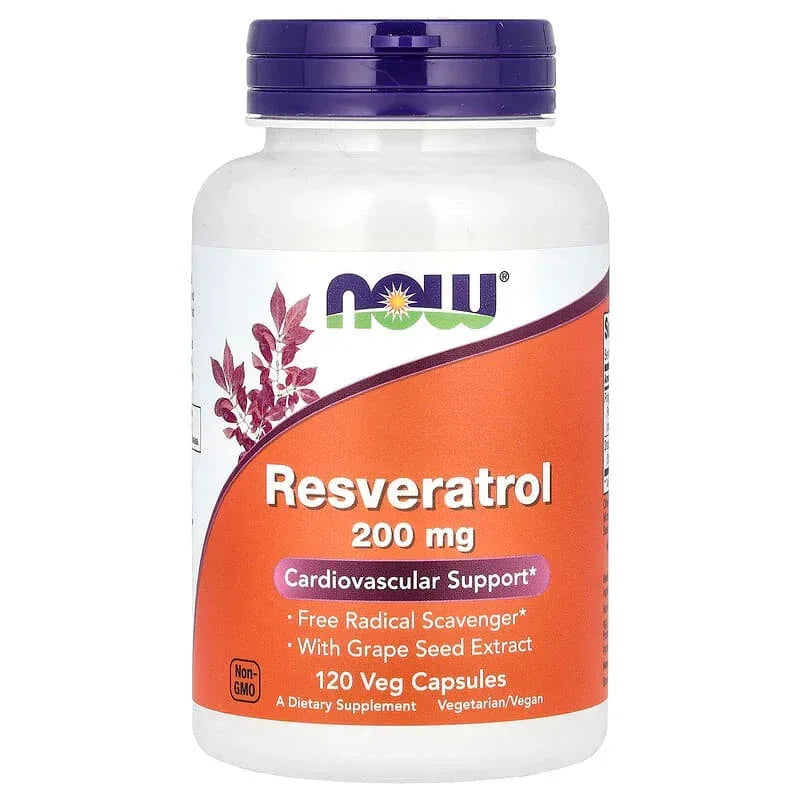 NOW Foods, Resveratrol Veg Capsules