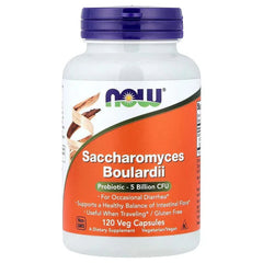 NOW Foods, Saccharomyces Boulardii, Probiotic , 5 Billion CFU